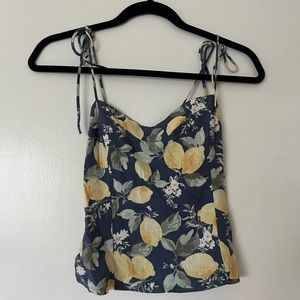Abercrombie Lemon tie tank